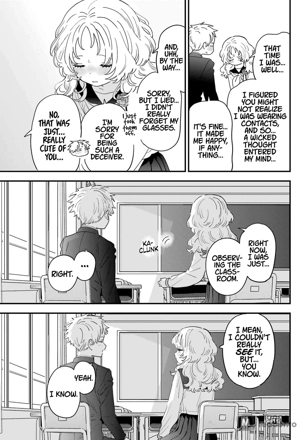 Suki na Ko ga Megane wo Wasureta, Chapter 110 image 13